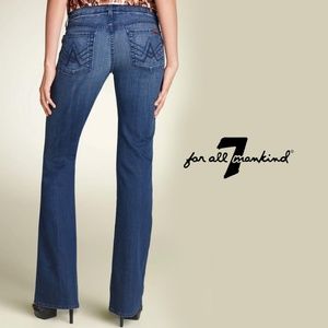 7FAM Vintage "A" Pocket Bootcut Jeans